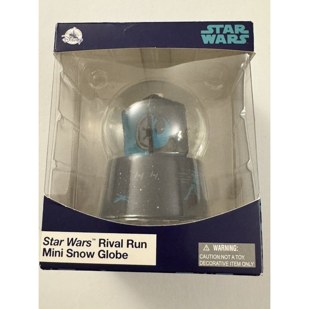 Run Disney 2019 Star Wars Rival Weekend Mini Snow Globe Luke Vs Darth Vader D23